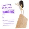 OSOLADY Loofah Bath Towel Exfoliating Shower Net Scrubber for Body Bath Skin Cleaning Tool Cartoon view 3