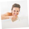 OSOLADY Loofah Bath Towel Exfoliating Shower Net Scrubber for Body Bath Skin Cleaning Tool Cartoon view 4