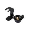 NOLITOY Nylon Shaving Tools Set Shaving Brush Acrylic Stand and Sleek Soap Bowl for Men Grooming Needs -resistant and Easy to Organize view 1