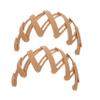 Outanaya 2pcs Retractable Hair Band Folding Design Non-headband for Women Girls Hair Accessories for Braids Daily Wear view 1