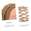 Outanaya 2pcs Retractable Hair Band Folding Design Non-headband for Women Girls Hair Accessories for Braids Daily Wear view 3