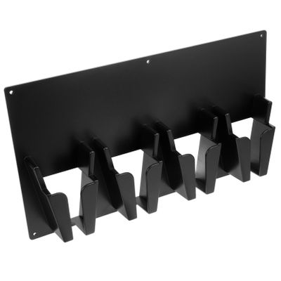 Didiseaon Hair Clipper Holder Wall Mount Rack Electric Clipper Storage Stand for Hair Salon Convenient Organizer for Trimmers and Shears Space-saving Design Sturdy Construction