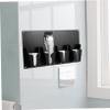 Didiseaon Hair Clipper Holder Wall Mount Rack Electric Clipper Storage Stand for Hair Salon Convenient Organizer for Trimmers and Shears Space-saving Design Sturdy Construction view 3