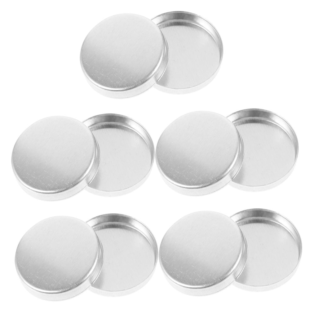 Didiseaon 10pcs Empty Eyeshadow Pans Travel Makeup Storage Containers for Diy Eyeshadow Lipstick Lightweight Aluminum Holders for Women