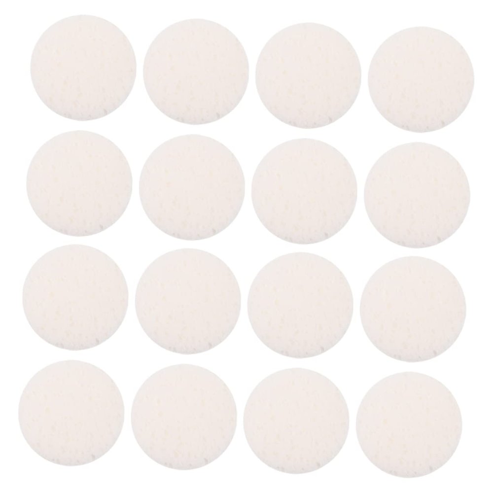 Baluue 40pcs Makeup Puff for Face Cleansing Rounded Applicators for Foundation Blush and Powder Compact Durable for All Skin Types