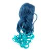 FRCOLOR Synthetic Gradient Wig for Women Long Curly Wavy Hair Piece for Party and Daily Use view 1