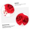 Baluue Bridal Rose Flower Hair Comb Wedding Headpiece Comb Rhinestone Headbands for Women Wedding Headdress view 3