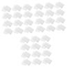 FRCOLOR 60packs Soft Cotton Pads for Face Makeup Remover Facial Cleansing Toner Pads view 1