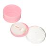 Didiseaon Portable Body Powder Puff Container with Puff Lightweight Travel Storage Holder for Loose Powder Safe Material Easy to Use and Dry Home Travel view 1