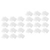 FOMIYES 40packs Cotton Pads Makeup Remover Toner Pads Gentle Facial Cleansing Dry Wipe Cotton Rounds view 1