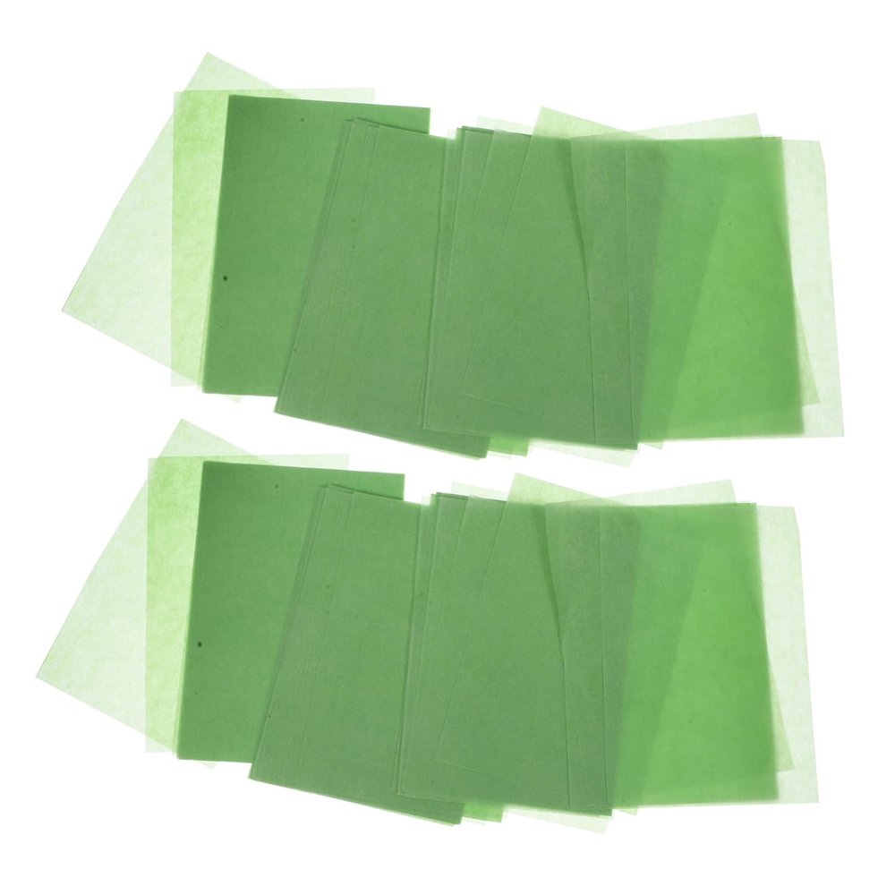 SKISUNO 1000pieces Facial Oil Absorbing Paper Double-sided Blotting for Oily Skin Portable and Convenient for Men and Women Random Colors Total