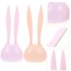 Beatifufu 4pcs Eyebrow Trimmer Personal Trimmer for Women Eyebrow Razor Scissors Facial Hair Grooming Tool for Women view 3
