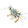 Beatifufu 2pcs Fashion Hair Comb for Brides Rhinestone Headdress Accessories Bridal Hair Decoration for Weddings Parties and Special Occasions view 1