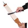 FRCOLOR Cloth Sharpening Belt Rugged Tools Tough Built Tool Razor Sharpening Strap Double-layer Sharpening Strap Sharpener Strop Straight Razor Strop Sharpening Cloth Barber Strop view 3