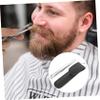TOVINANNA Multi-Function Nasal Hair Trimming Tool with Round Head Design for Gentle Grooming Portable Stainless Steel Nose Hair Clip with Leather Case for Men and Women view 2