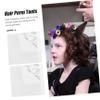FOMIYES 20sheets Professional Hair Perming Sheets - Barber Salon Supplies for Safe Cold Perming Lightweight and Convenient Hairdressing Tool for Home and Salon Use view 4