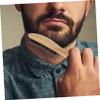 NOLITOY 3pcs Firm Boar Bristle Beard Brush for Men's Beard Mustache Random Style view 4