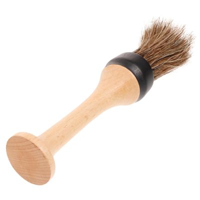 Didiseaon Barber Neck Duster Brush Wooden Handle Soft Bristles for Gentle Hair Removal for Hair Salon and Home Use Grooming Tool for Men and Women
