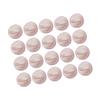 Baluue 20pcs Velour Powder Puff for Loose and Setting Powder Makeup Soft Applicators for Face Design for Home and Salon Use view 1