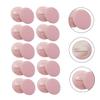 Baluue 20pcs Velour Powder Puff for Loose and Setting Powder Makeup Soft Applicators for Face Design for Home and Salon Use view 2