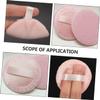 Baluue 20pcs Velour Powder Puff for Loose and Setting Powder Makeup Soft Applicators for Face Design for Home and Salon Use view 3