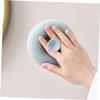 Didiseaon 3pcs Bath Shower Brushes Soft Exfoliating Body Wash Sponge Scrubbers for Gentle Skin Cleaning for Neck Arms and Legs Tea Flower Beige Light view 4