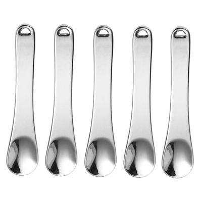 Ipetboom 5pcs Makeup Scoop Spatula Beauty Scoops for Creams Skincare Spoon Eye Face Applicators