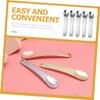 Ipetboom 5pcs Makeup Scoop Spatula Beauty Scoops for Creams Skincare Spoon Eye Face Applicators view 2