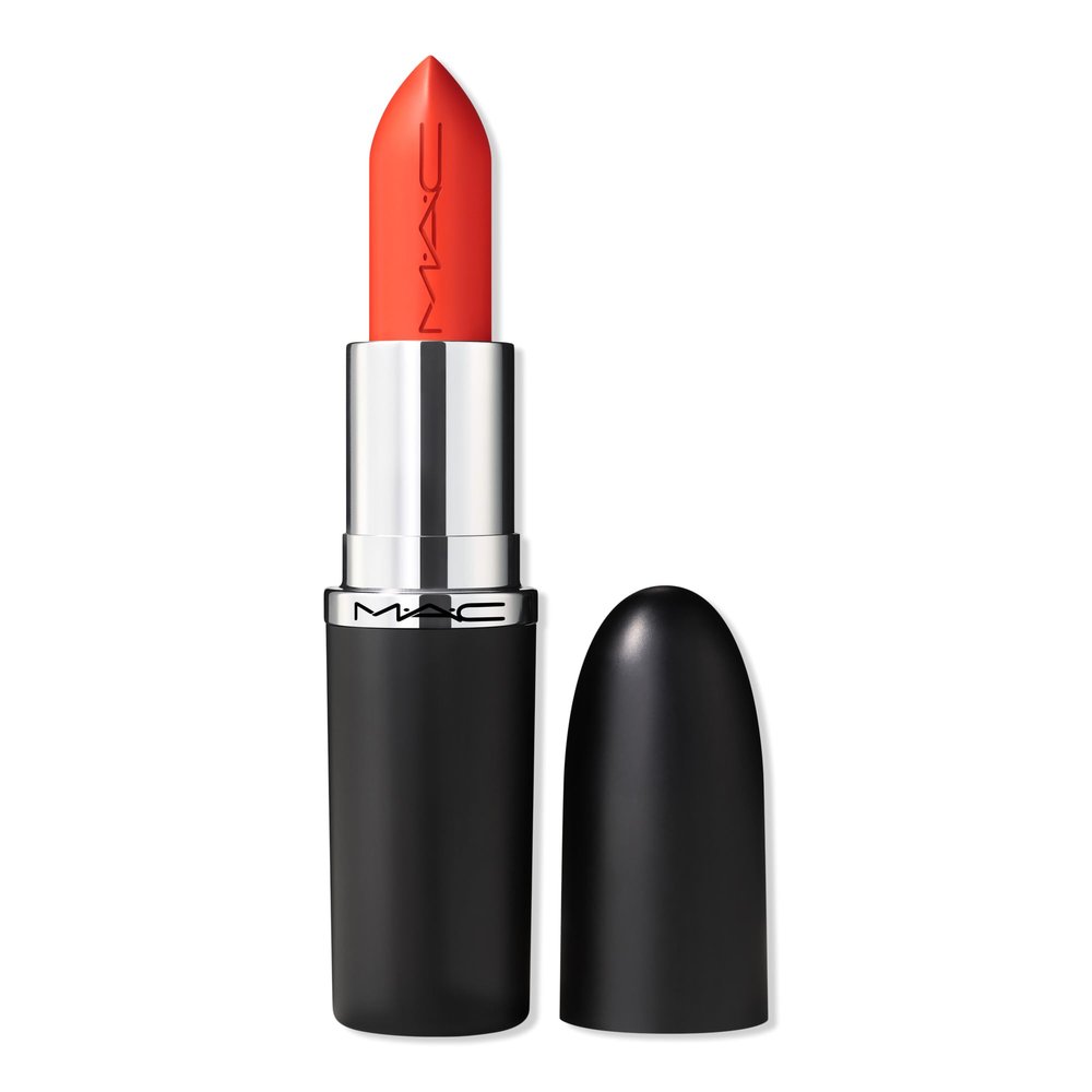 MAC MACximal Sleek Satin Lipstick, Morange, 0.12 Ounces