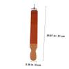 MERRYHAPY Straight Razor Strop Double-sided Sharpening Belt Leather Razor Sharpening for Haircut Tools view 2