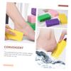 Ipetboom 6pcs Handheld Foot Exfoliating File Durable Pumice Stone Foot Scrubber for Dead Skin and Callus Removal Reusable Pedicure Exfoliator Tool in Bright Colors view 2