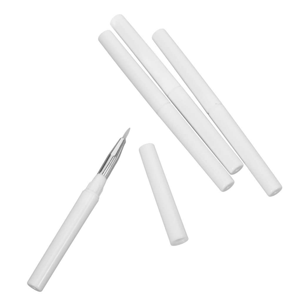 Didiseaon 4pcs Silicone Wire Pencil Lip Brush Lipstick Lip Gloss Applicators Women Makeup Tools