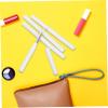 Didiseaon 4pcs Silicone Wire Pencil Lip Brush Lipstick Lip Gloss Applicators Women Makeup Tools view 2