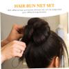 Baluue Hair Nets for Women Girls Elastic Net Hair Ties Bun Invisible Dance Accessories view 4