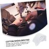 JEWEDECO 50pairs Shoulder Pad for Women Stretchable Washable Shoulder Pads Shirt Men's Women's Enhance Your view 4