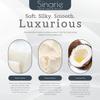 Sinarie Emulsified Body Butter - Luxurious Moisturizing Lotion with Shorea, Squalane, Coconut Oil & Kokum Butter, 4 oz (4 oz., Eira - Unscented) view 3