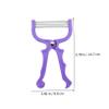 HAPINARY 2pcs Spring Manual Facial Hair Remover Practical Hair Epilator Tool for Smooth Skin Portable Design for Travel and Home Use view 3