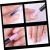Beatifufu 9pcs Scrub Pen Double-end Grinding Stick for Cuticle Care and Nail Buffering Multifunctional Exfoliating Tool for Professional and Home Manicures view 4