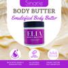 Sinarie Emulsified Body Butter - Luxurious Moisturizing Lotion with Shorea, Squalane, Coconut Oil & Kokum Butter, 4 oz (4 oz., Elia - Floral & Uplifting) view 2
