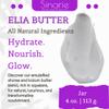 Sinarie Emulsified Body Butter - Luxurious Moisturizing Lotion with Shorea, Squalane, Coconut Oil & Kokum Butter, 4 oz (4 oz., Elia - Floral & Uplifting) view 3