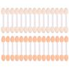 Baluue 30pcs Double-ended Sponge Eyeshadow Applicators Women Makeup Brush for Precision Eye Looks for Travel Parties and Daily Use Smooth for Skin-friendly Application view 1