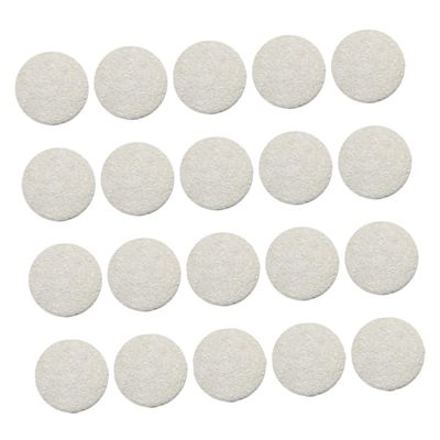 HONMEET 20pcs Natural Loofah Makeup Remover Pads Facial Cleansing Wipes for Travel Home Use Lightweight Eco-friendly Skin Cleansing