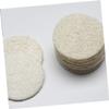 HONMEET 20pcs Natural Loofah Makeup Remover Pads Facial Cleansing Wipes for Travel Home Use Lightweight Eco-friendly Skin Cleansing view 2