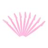 FOMIYES 30pcs Portable Stainless Steel Eyebrow Razors Simple Trimmers for Women Travel-friendly Facial Pink Easy to Clean and Store view 1