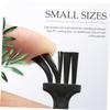 NOLITOY 30pcs Mini Cleaning Brush for Electric Shaver Trimmer Razor Compact Design for Keyboard Fan Dashboard Dust Removal Black White Color view 2