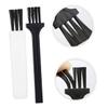 NOLITOY 30pcs Mini Cleaning Brush for Electric Shaver Trimmer Razor Compact Design for Keyboard Fan Dashboard Dust Removal Black White Color view 3