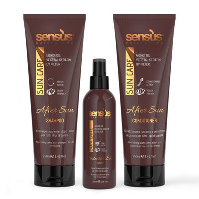 After Sun Hair Recovery Kit - To Clean, Nourish, Reparing and Protect