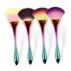 Beatifufu 2pcs Brush Electroplate Powder Brush Essential Makeup Tools for Professional Use Home view 4
