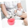 Beatifufu 2pcs Scented Wax Melt Warmer Liner Silicone Bowl for Hair Removal Electric Wax Warmer Bowl Replacement view 2