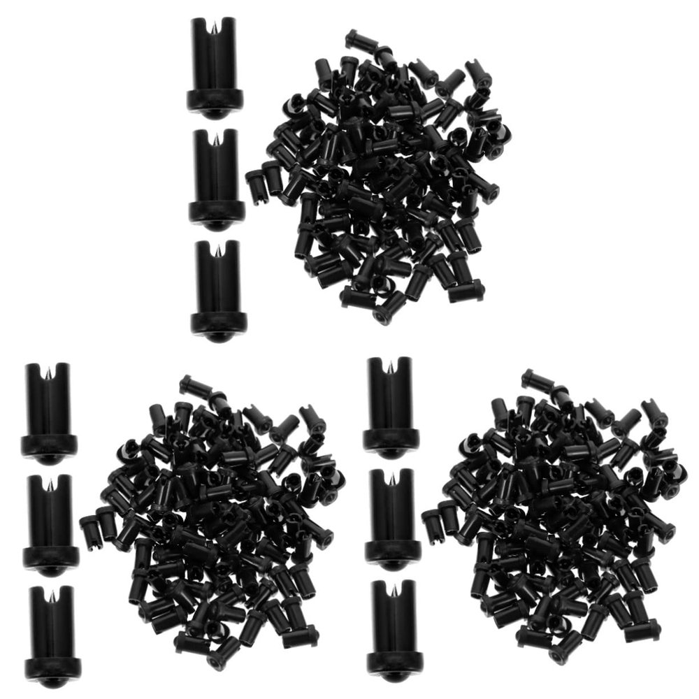 Beatifufu 300pcs Eyelash Glue Bottle Nozzle Needles Blocking Tools for Lash Extensions Precision Applicator for for Eyelash Adhesive